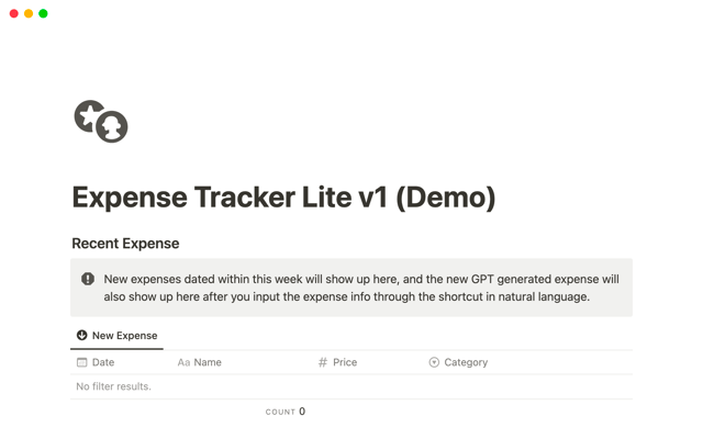 Expense Tracker with Siri
