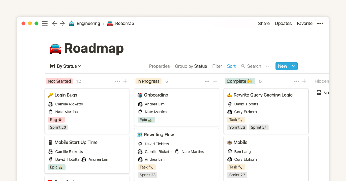 This project management system helps your engineering team track every initiative