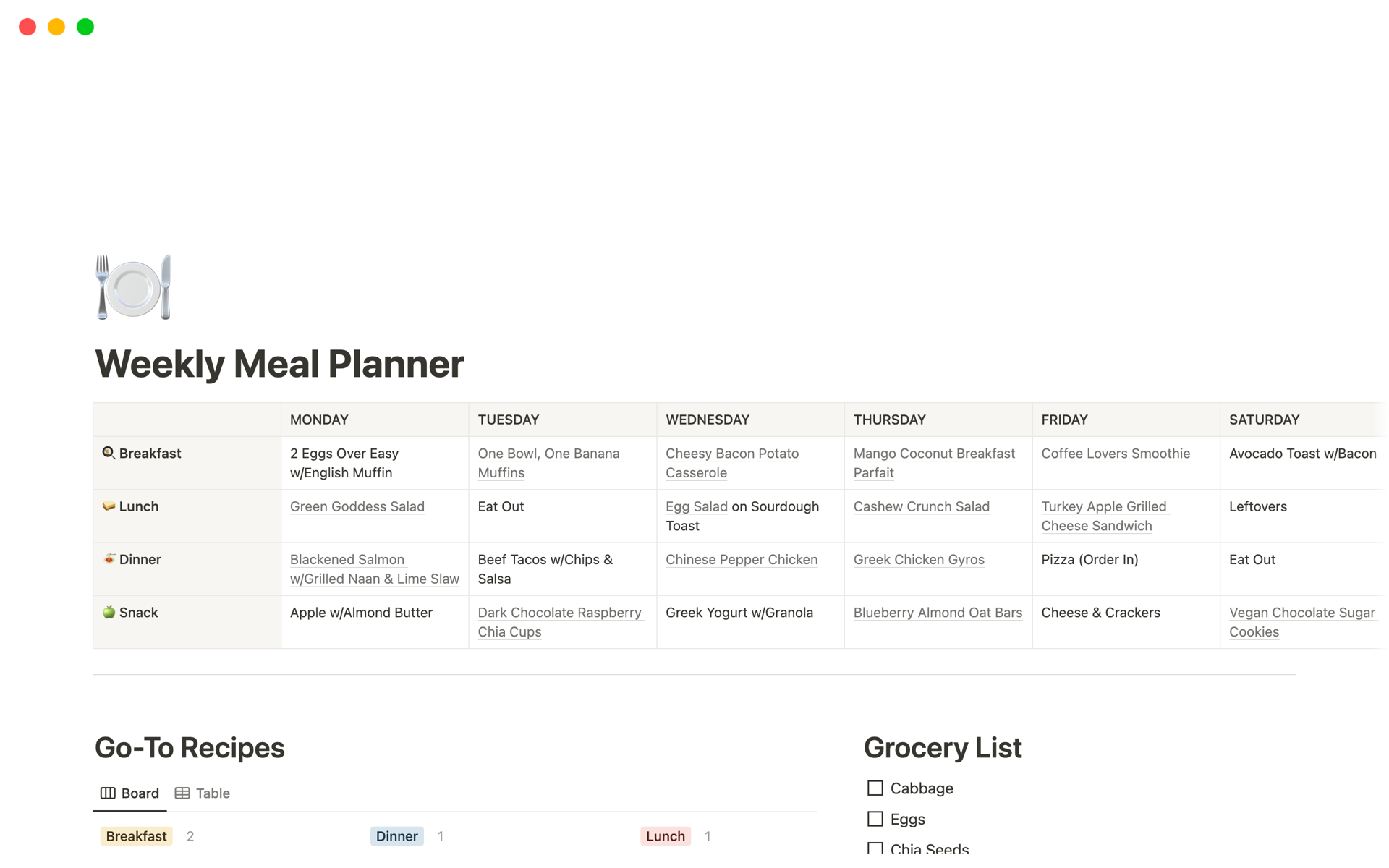 This planner is designed to streamline your meal preparation process, helping you stay organized and inspired in the kitchen throughout the week by having all your meal-related information in one centralized location.