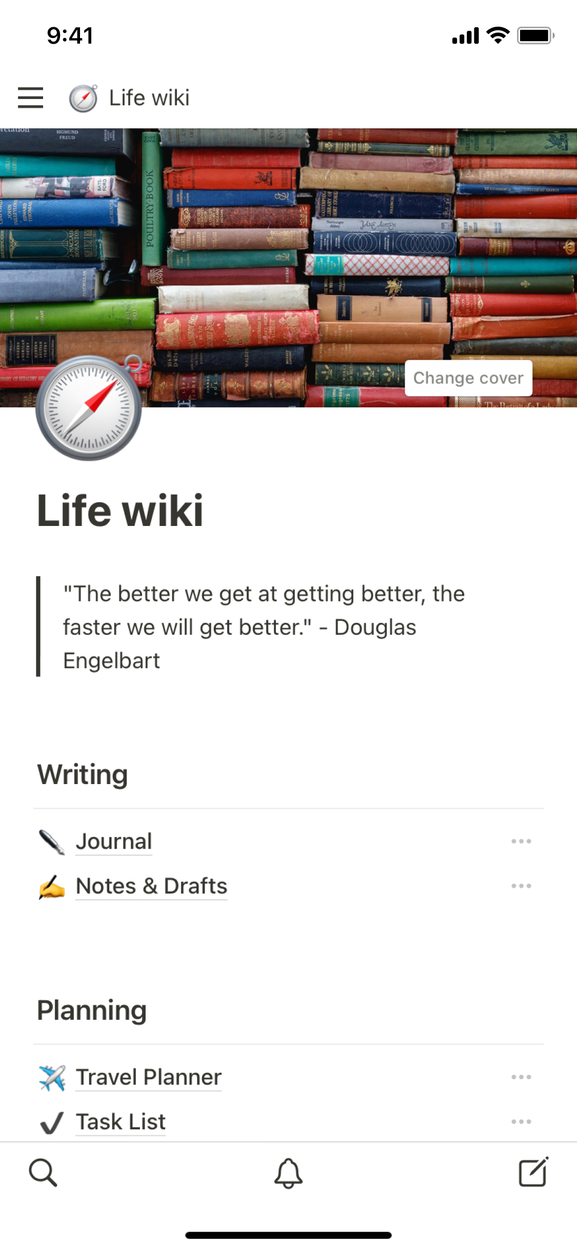 The mobile image for the Life wiki template