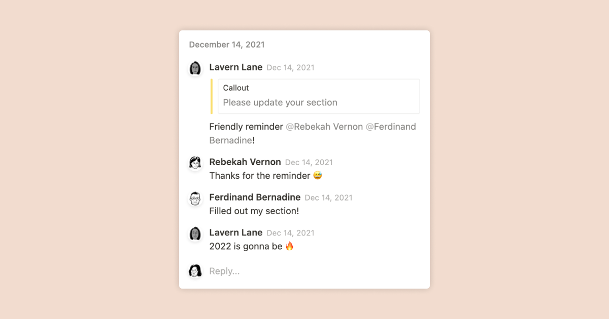 Notion 2.12, now with better comments 💬
