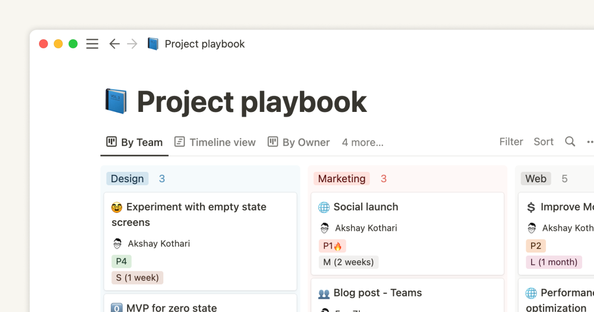 The project management playbook