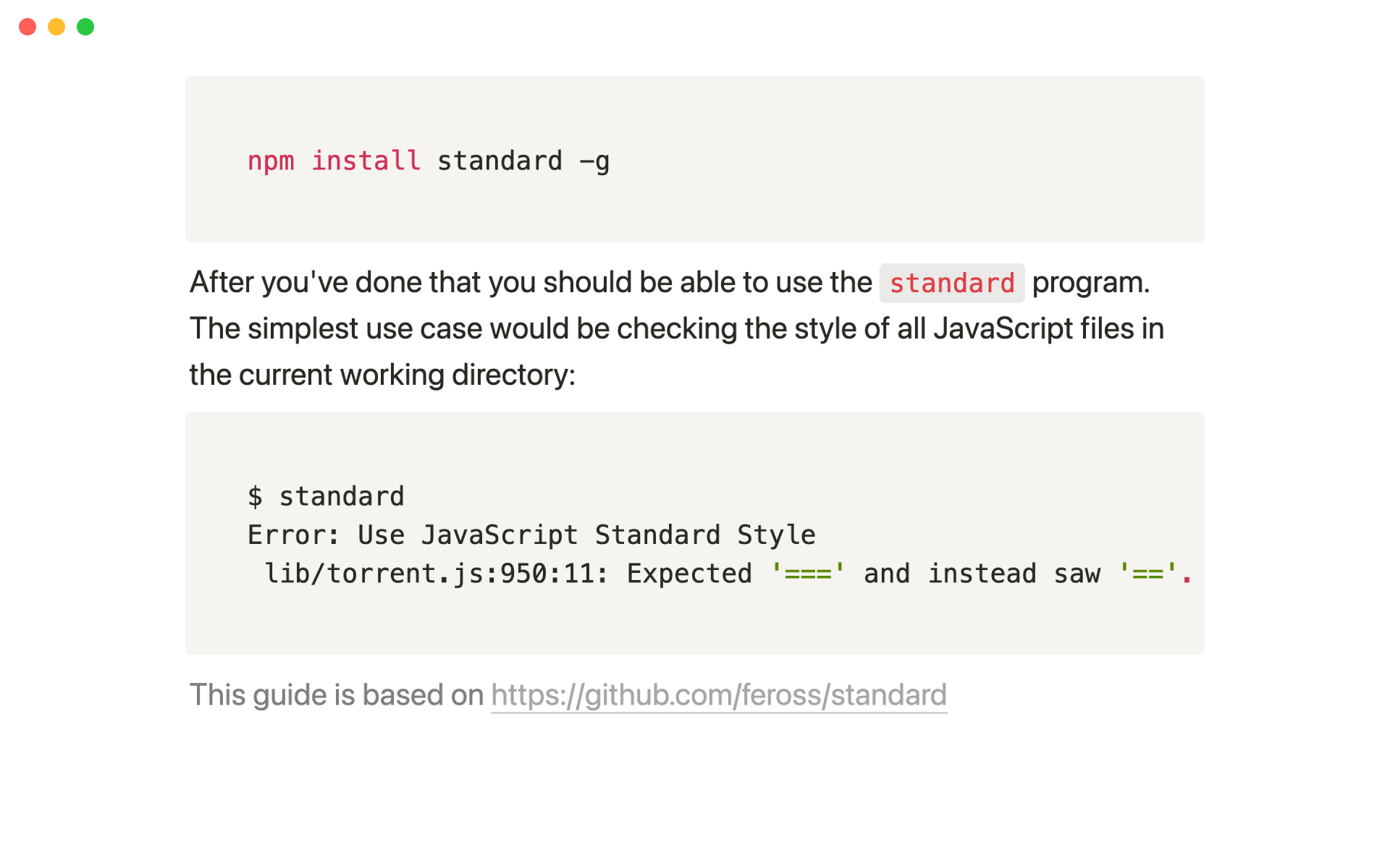 Notion Template Gallery – Coding guidelines