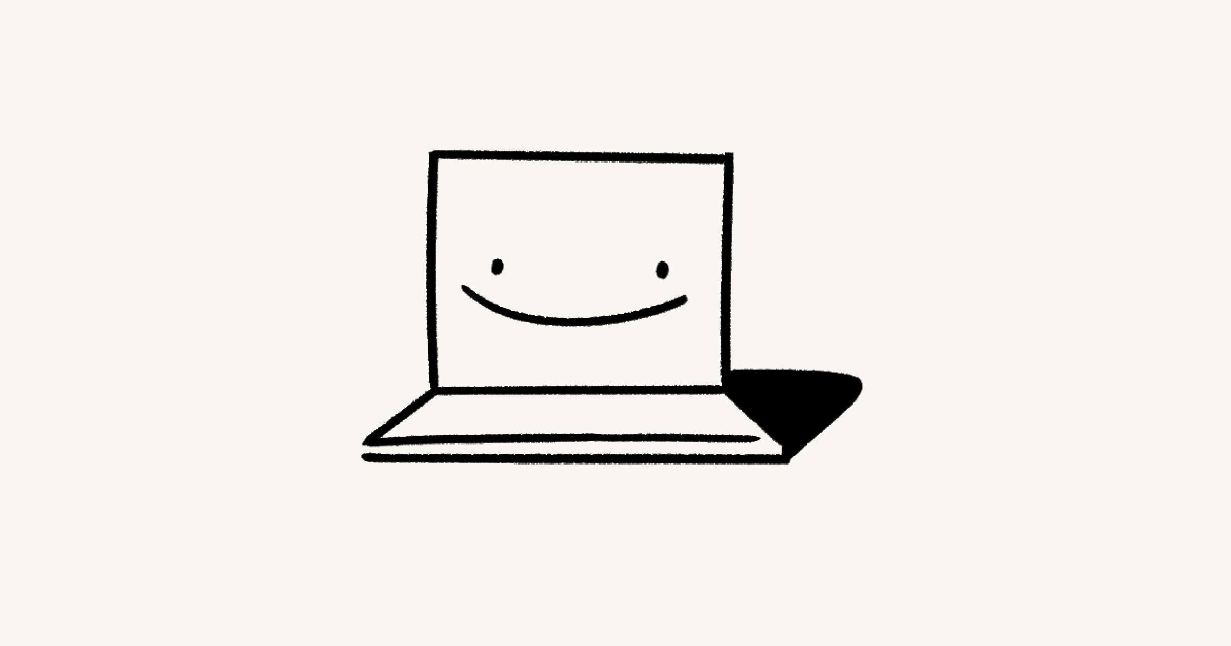 ordinateur heureux