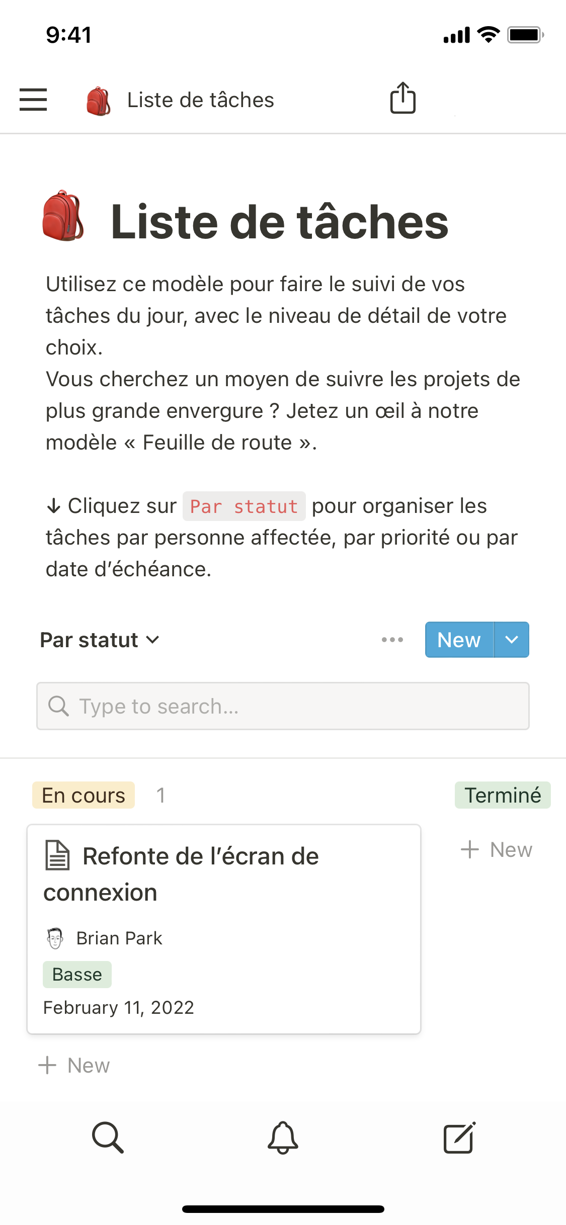 The mobile image for to-do template