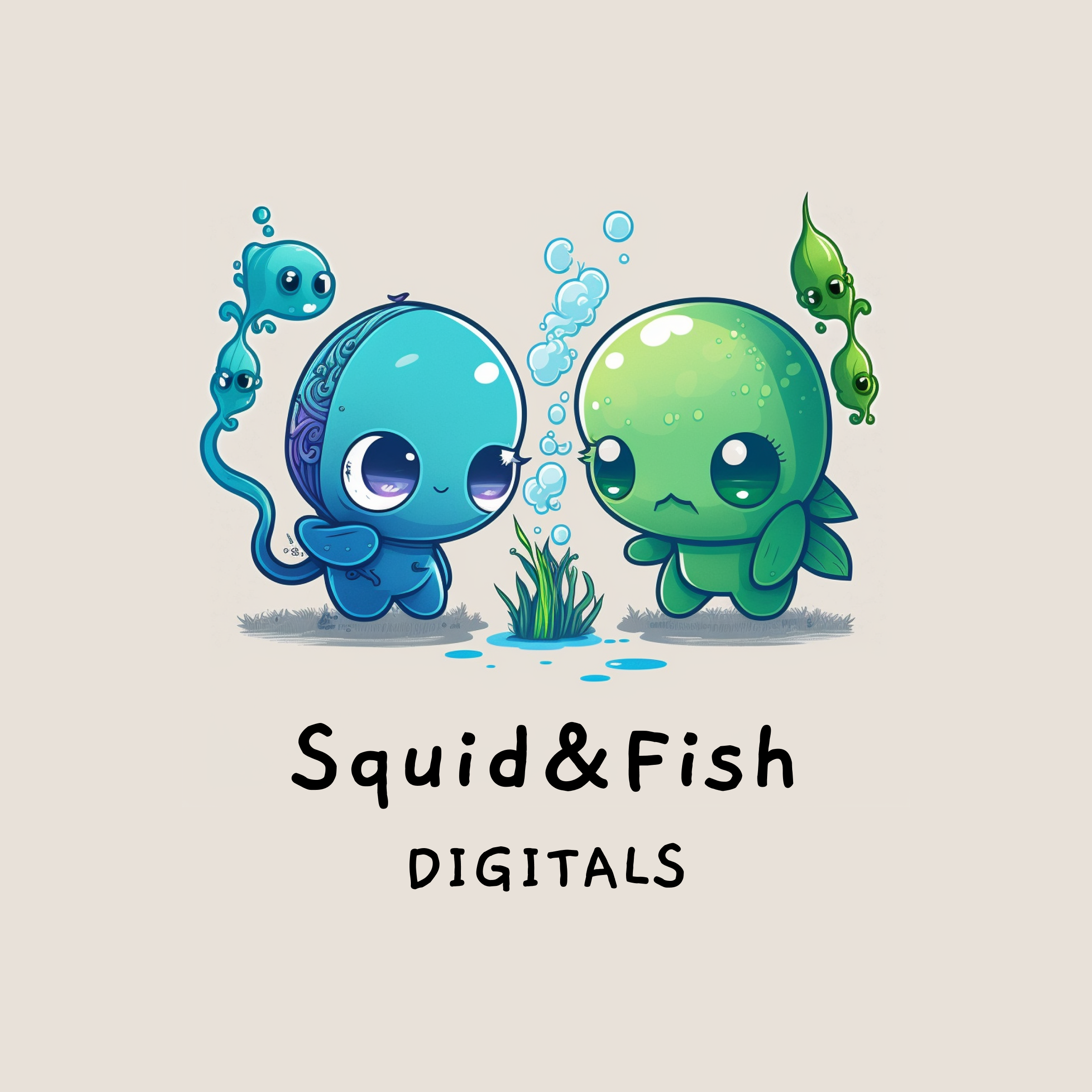 Squid & Fish