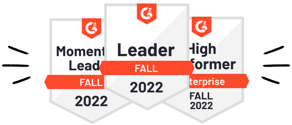 Moment leader, leader and higher performer in fall 2022