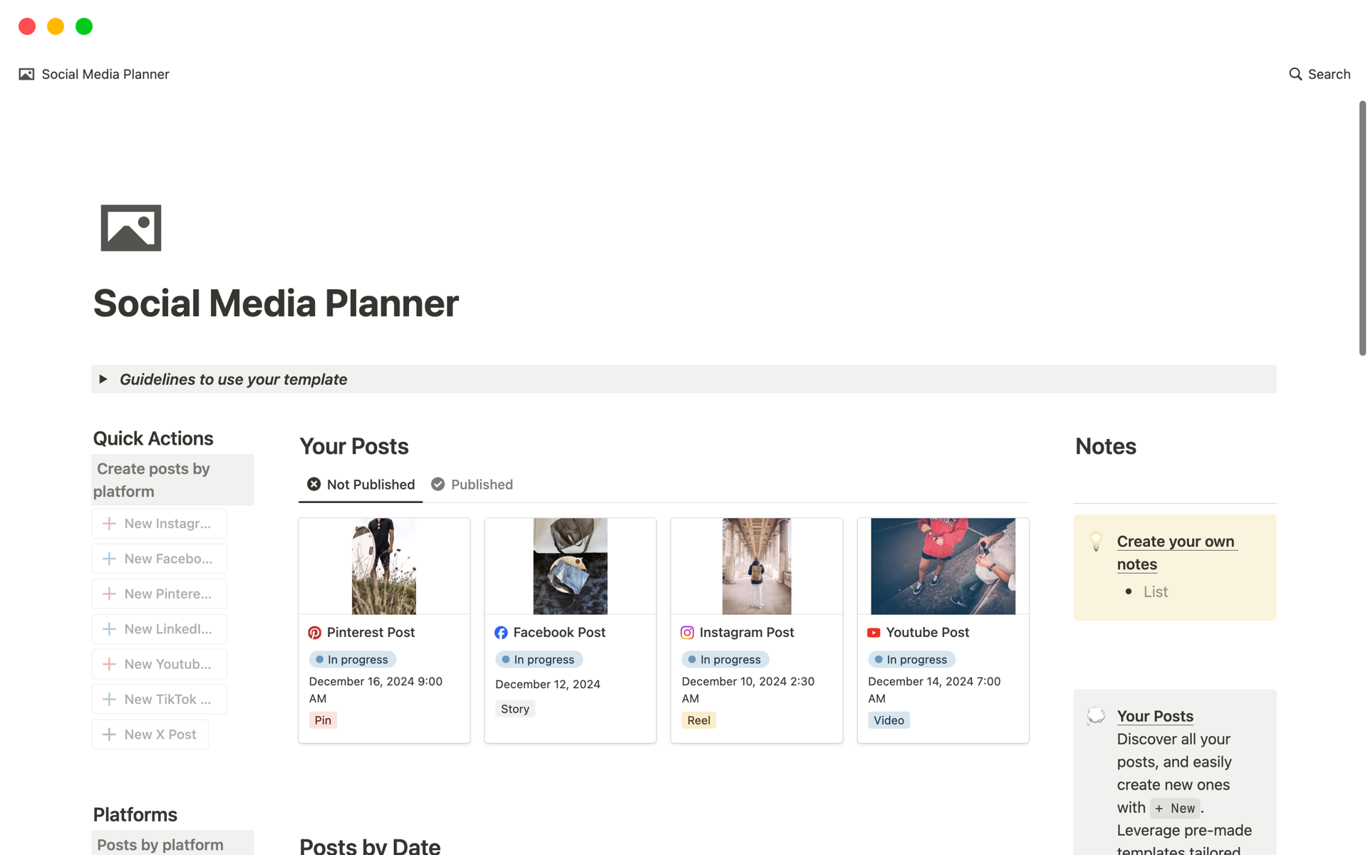 Coleções de modelos mais recentes | Notion