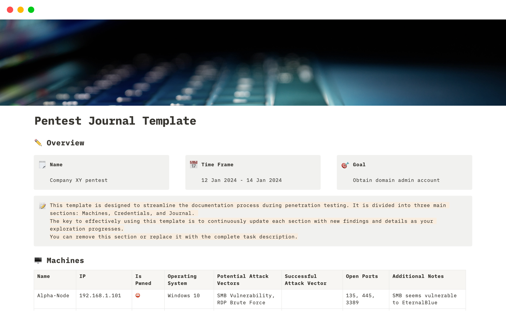 Screenshot of Best Incident Report Templates for Electrical Engineers collection by Notion