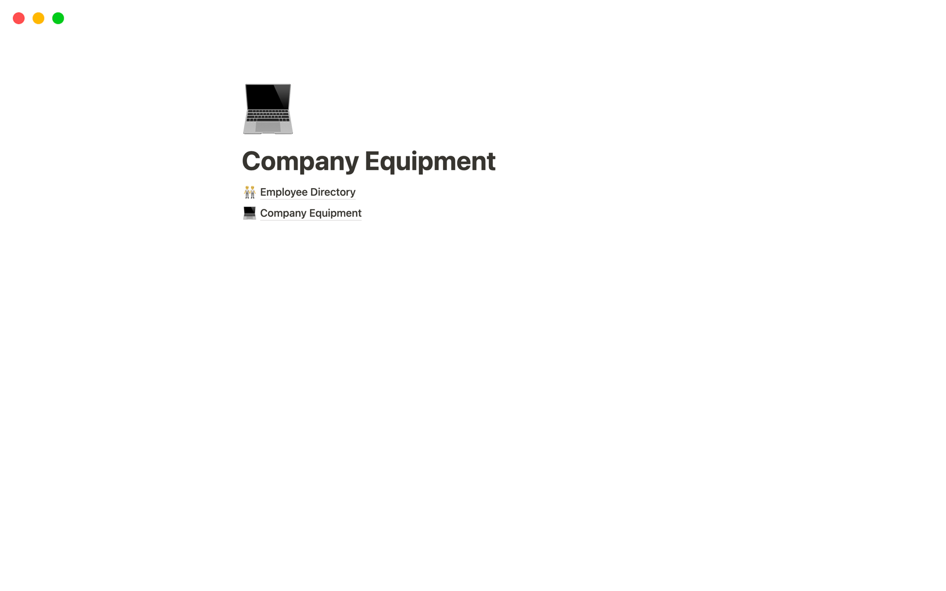 A template preview for Top Employee Directory Templates for Human Resources Managers