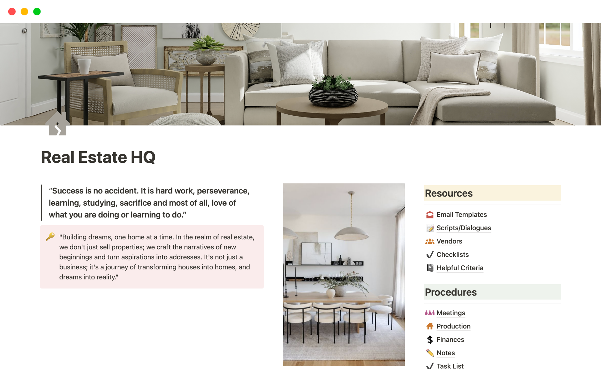 AI Real Estate Listing Generator 2024 Notion Template