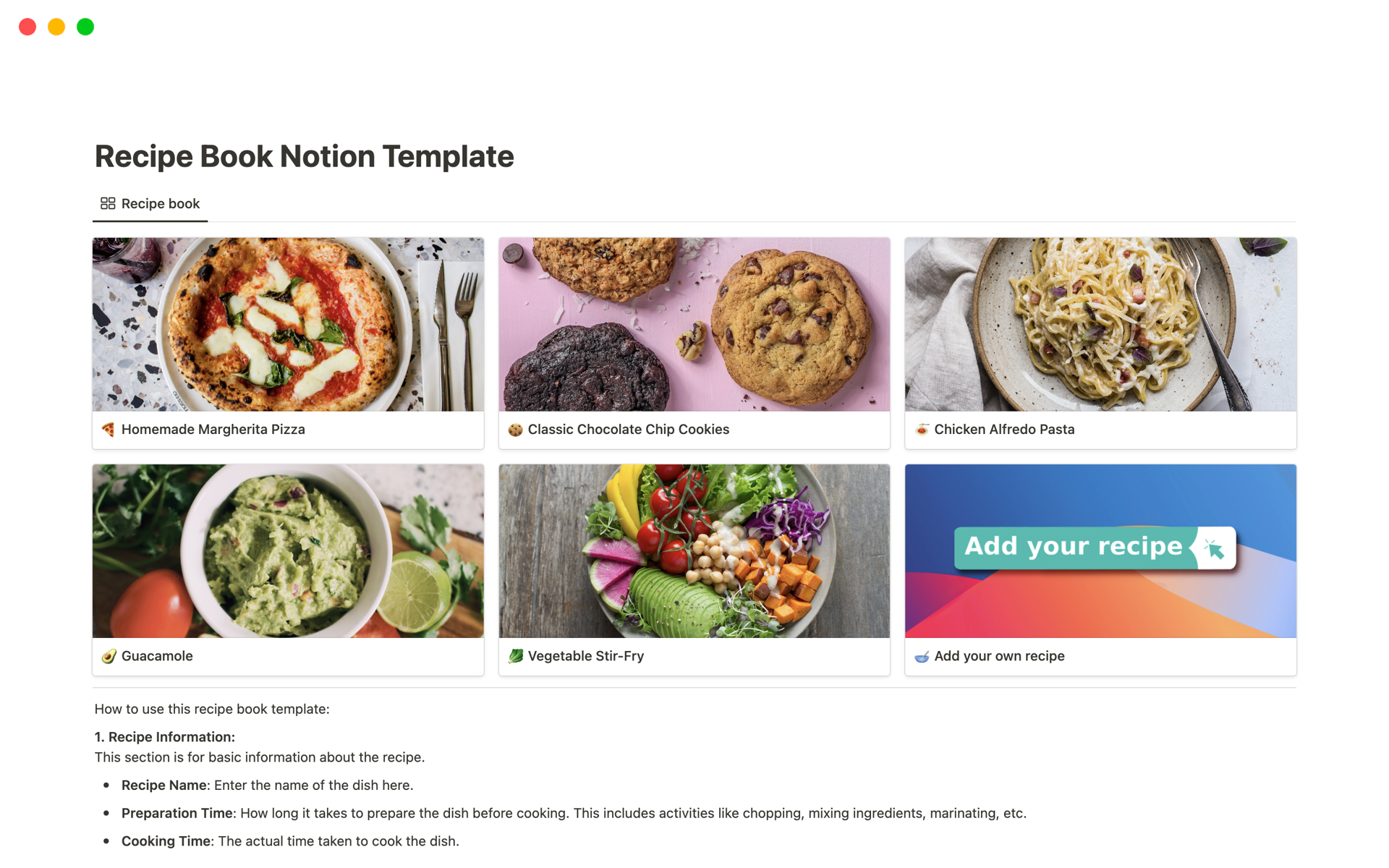 A template preview for Top 10 Paid Nutrient Tracker Templates in Notion