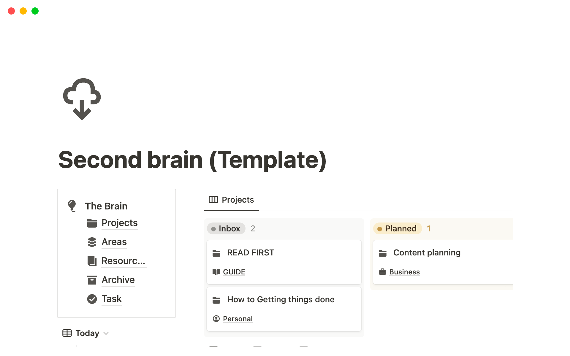 A template preview for Top 10 Paid IT Templates in Notion