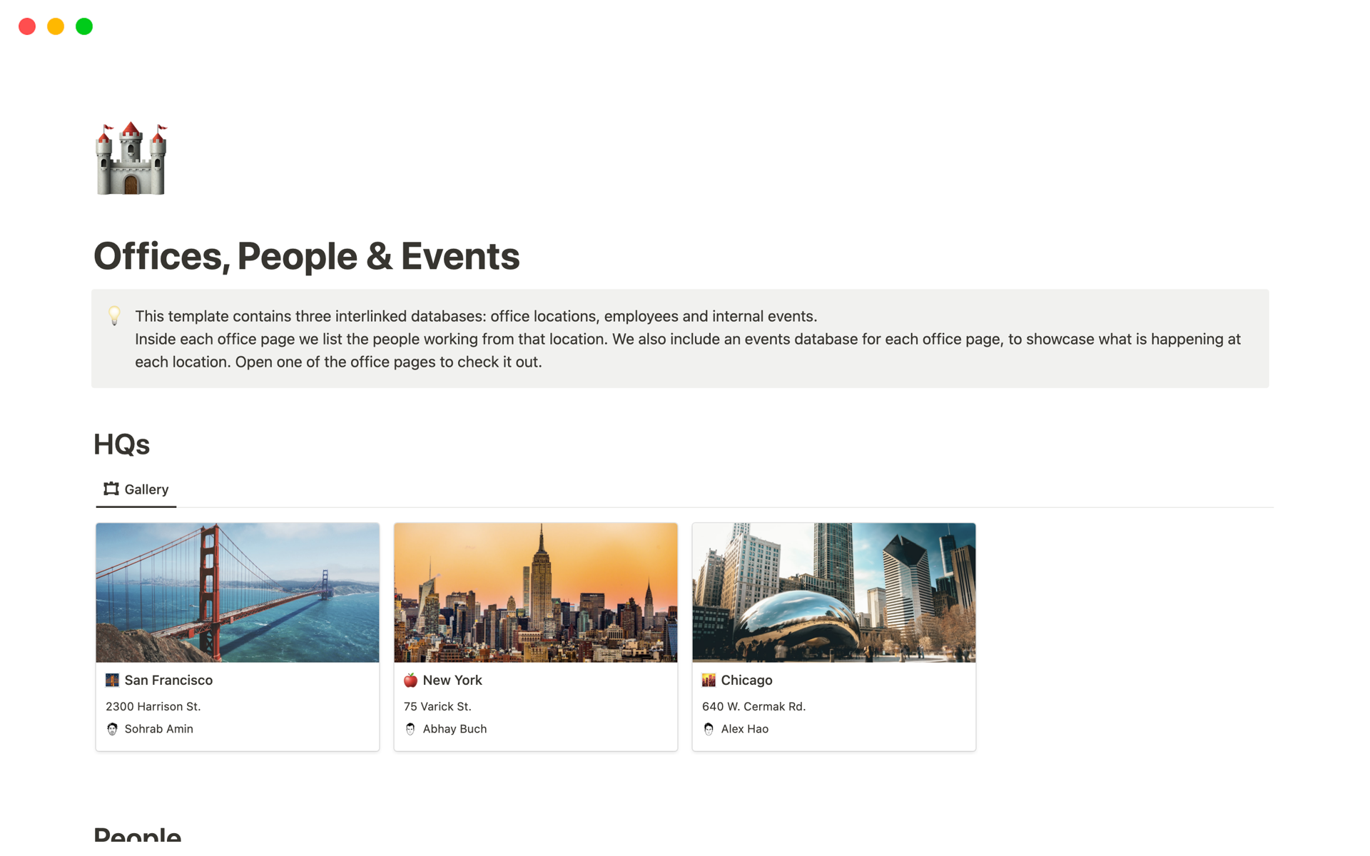 A template preview for Top 10 Employee Manual Templates in Notion