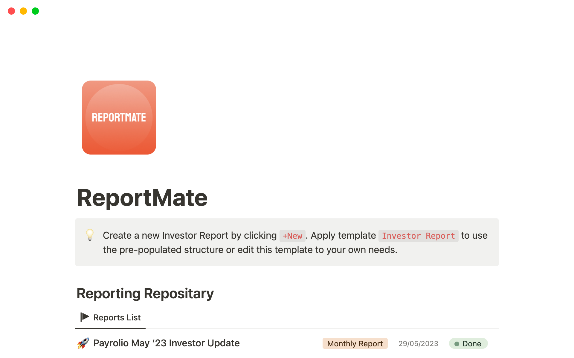 A template preview for Top 9 Paid Financial Updates Templates in Notion