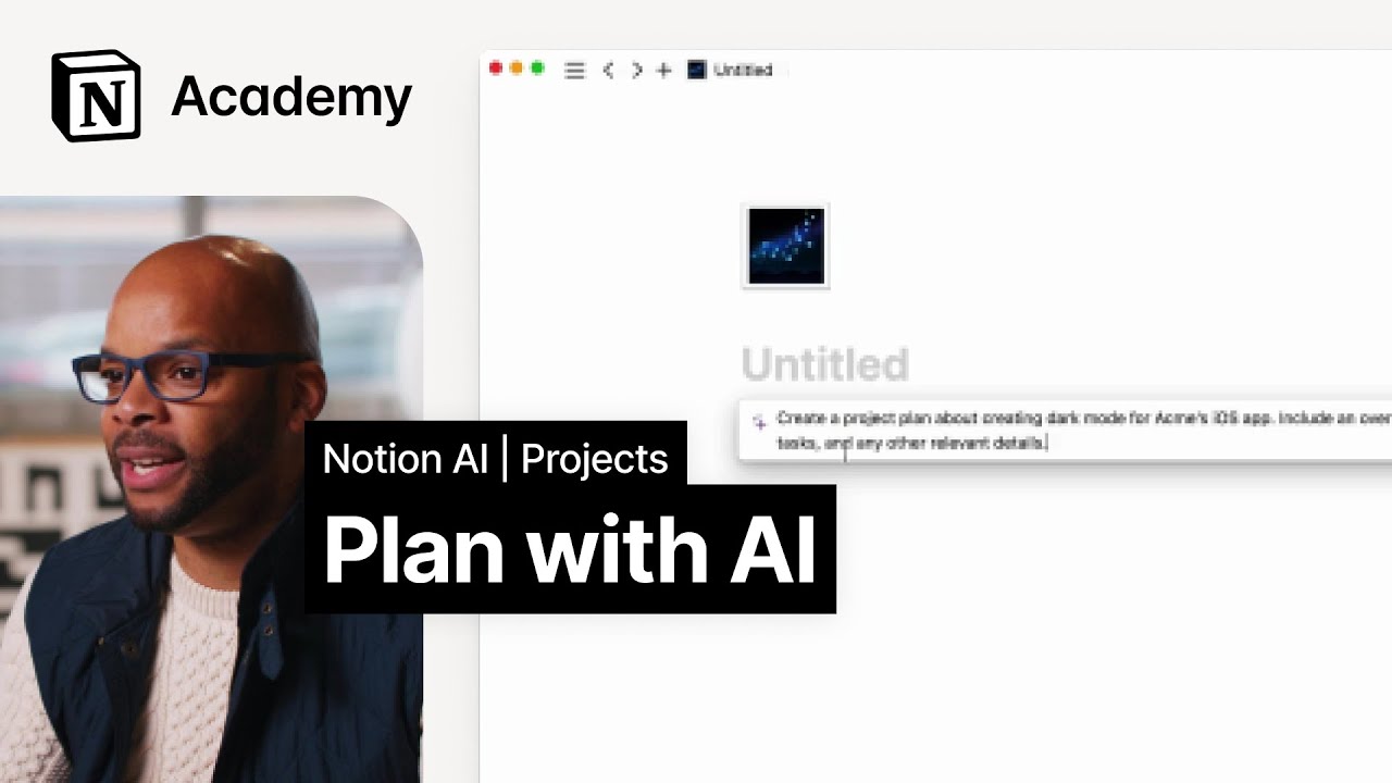 Plan projects with AI