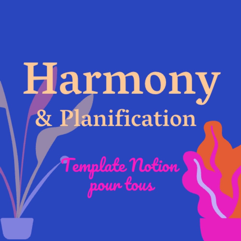 Avatar de Harmony & Planification