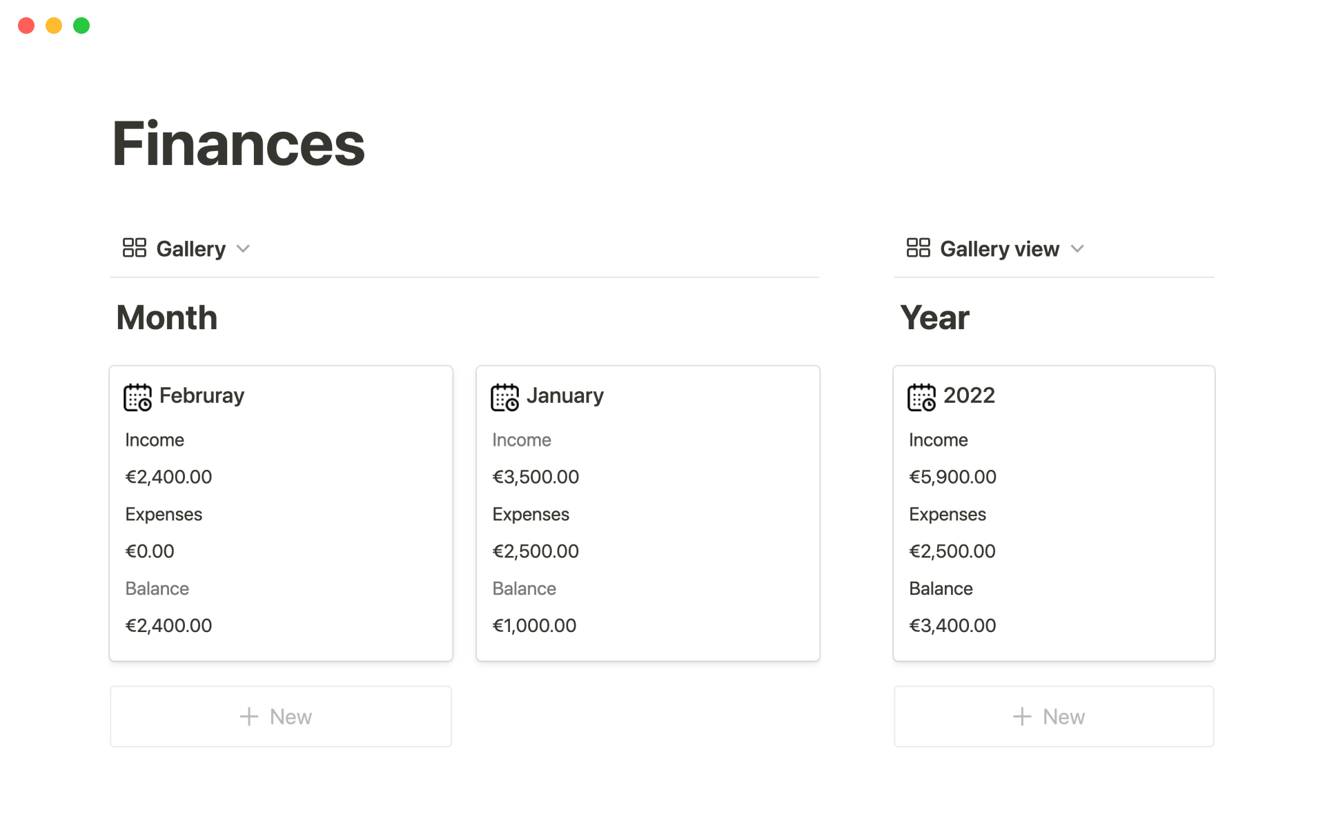 Manage your entire freelance business, from projects and events to finances and proposals.