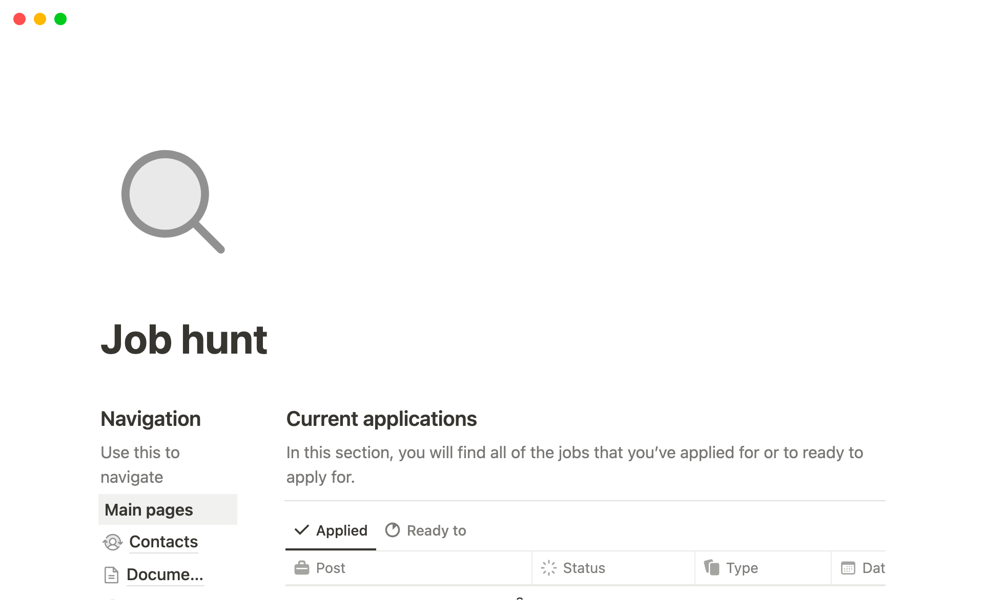 Track your job application and get your dream job
