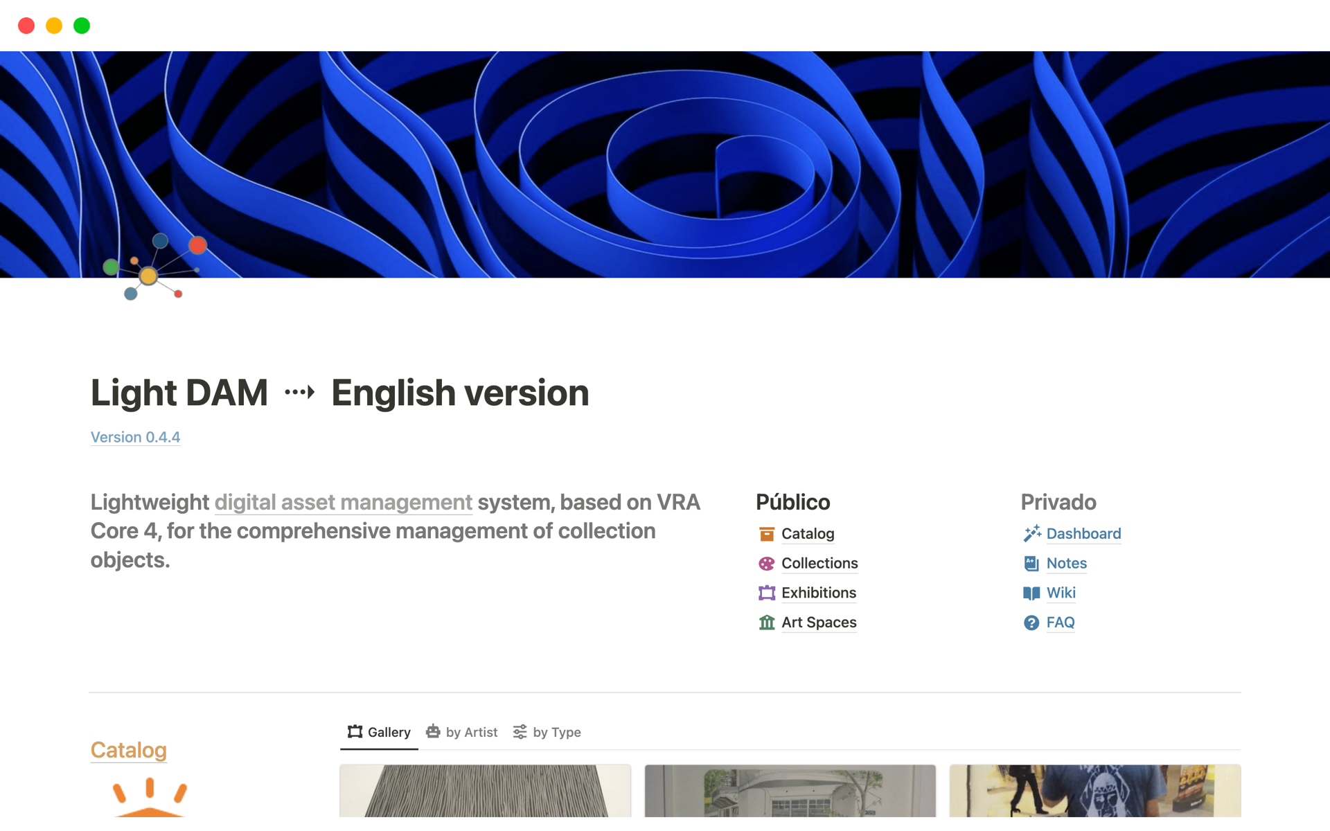 Digital Asset Management Notion Template