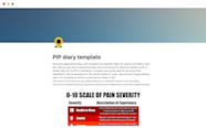 PIP Diary Notion Template