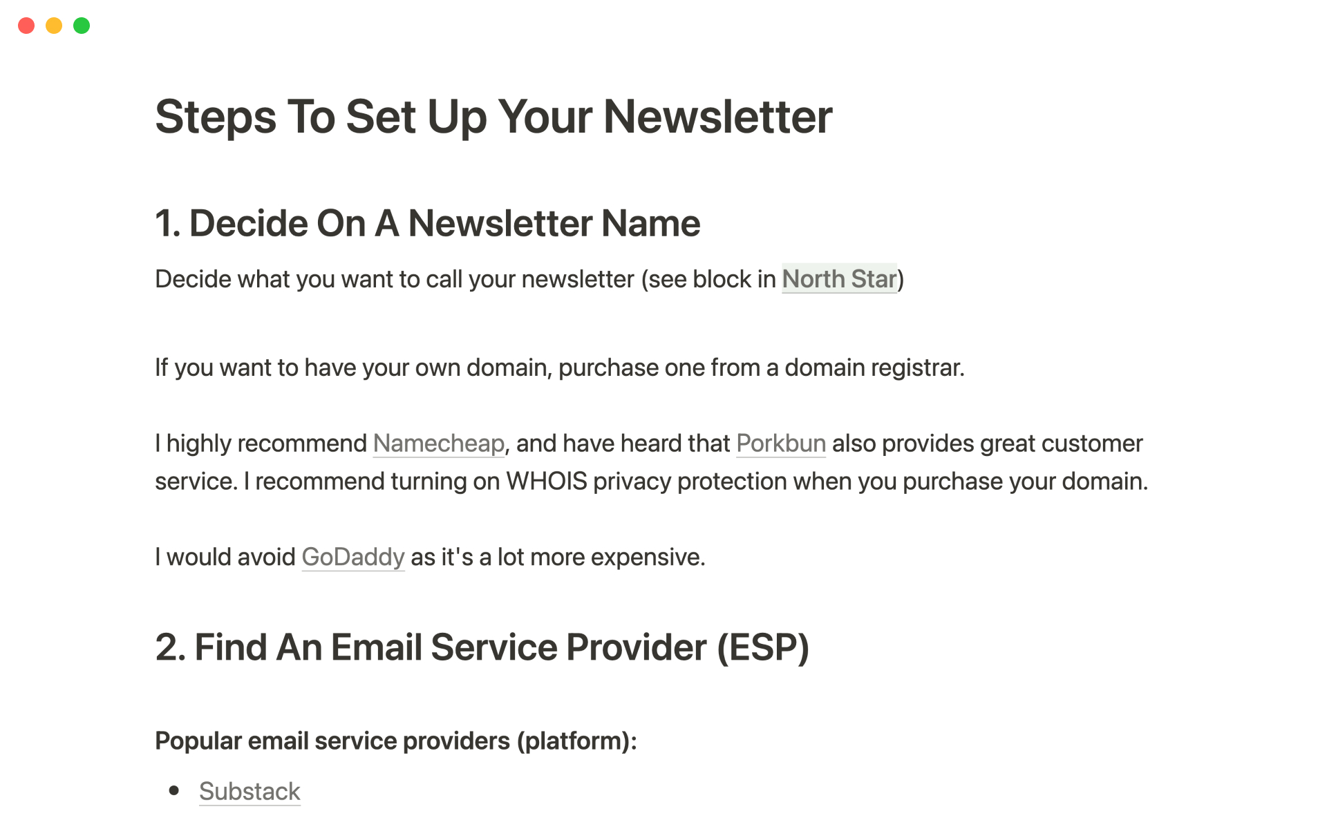 Get better at writing, growing and monetizing your newsletter.