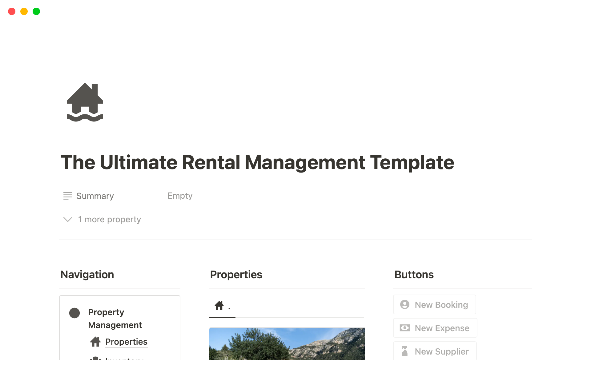 Looking for an efficient and organized way to manage and grow your rental properties? Our comprehensive Notion rental management template is here to streamline your property ownership journey and keep all your rental-related tasks in one place.