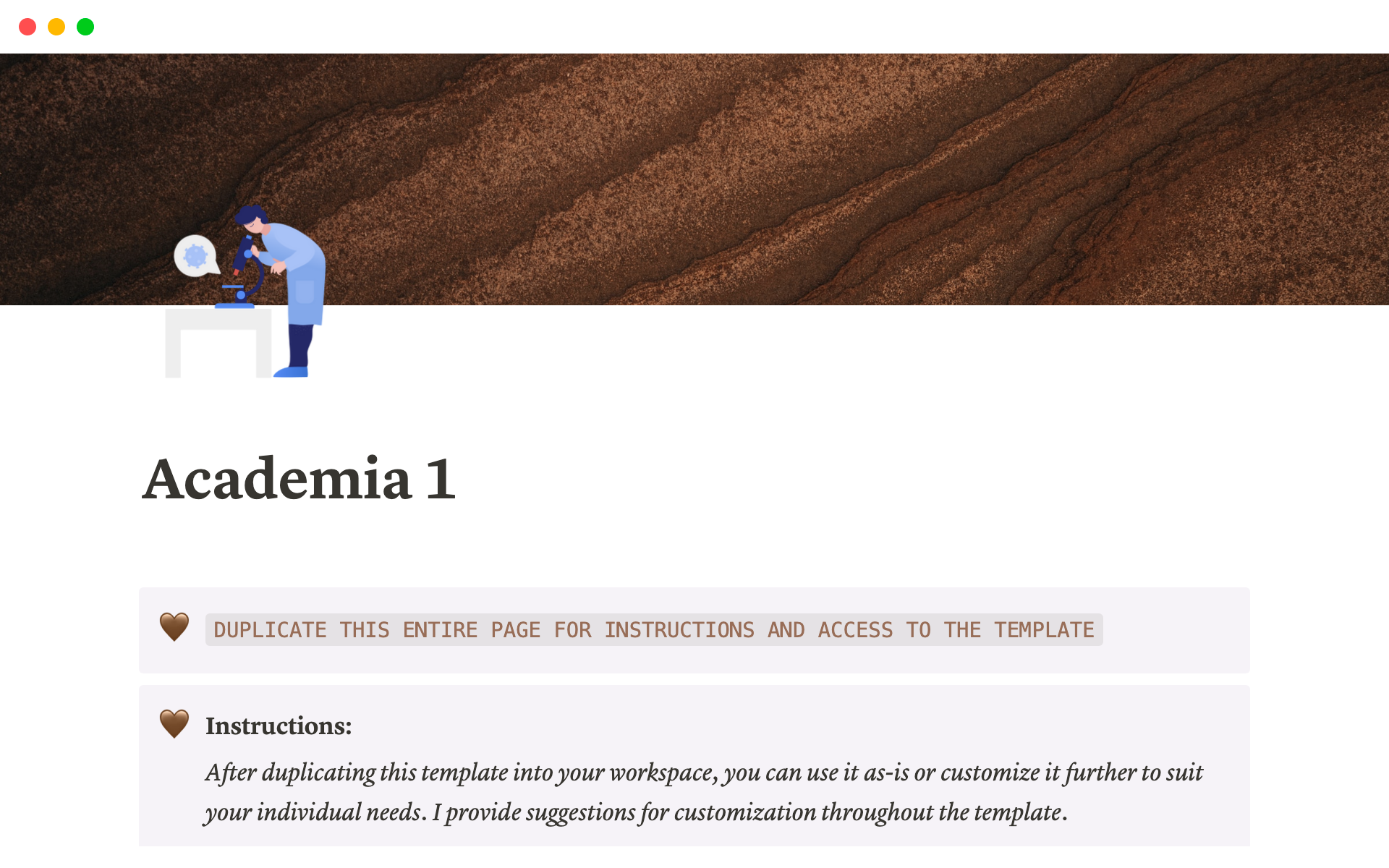 A template preview for Student OS: All-in-one Notion Academic Template