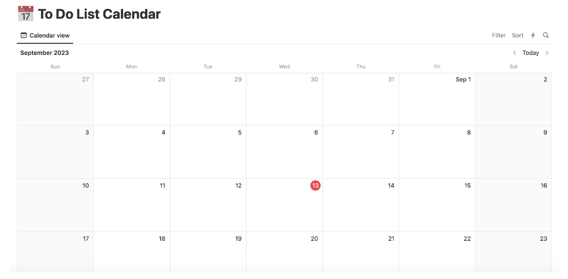 Work calendar templates 1 To do list calendar