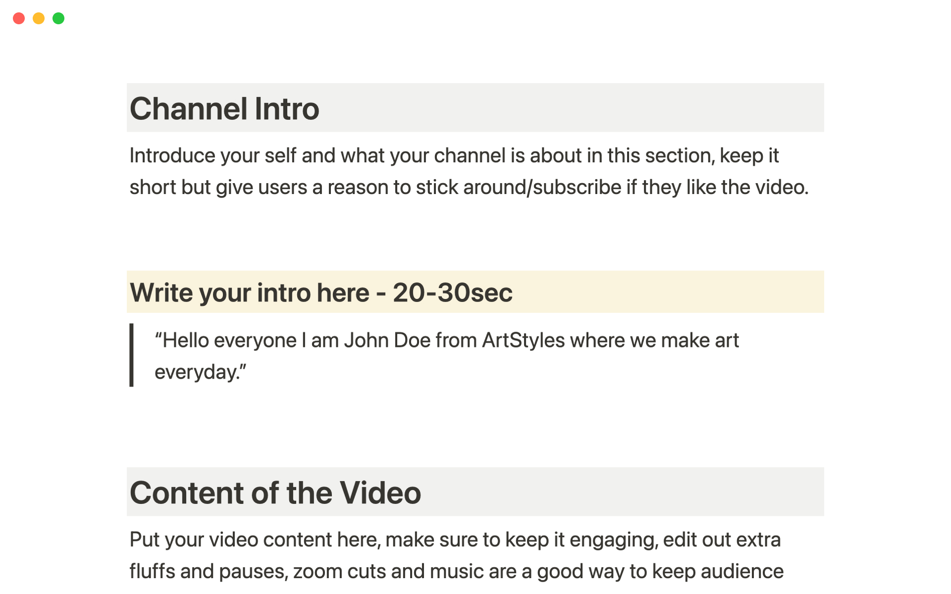 Helps creators plan their content for YouTube, Twitter, and Instagram.