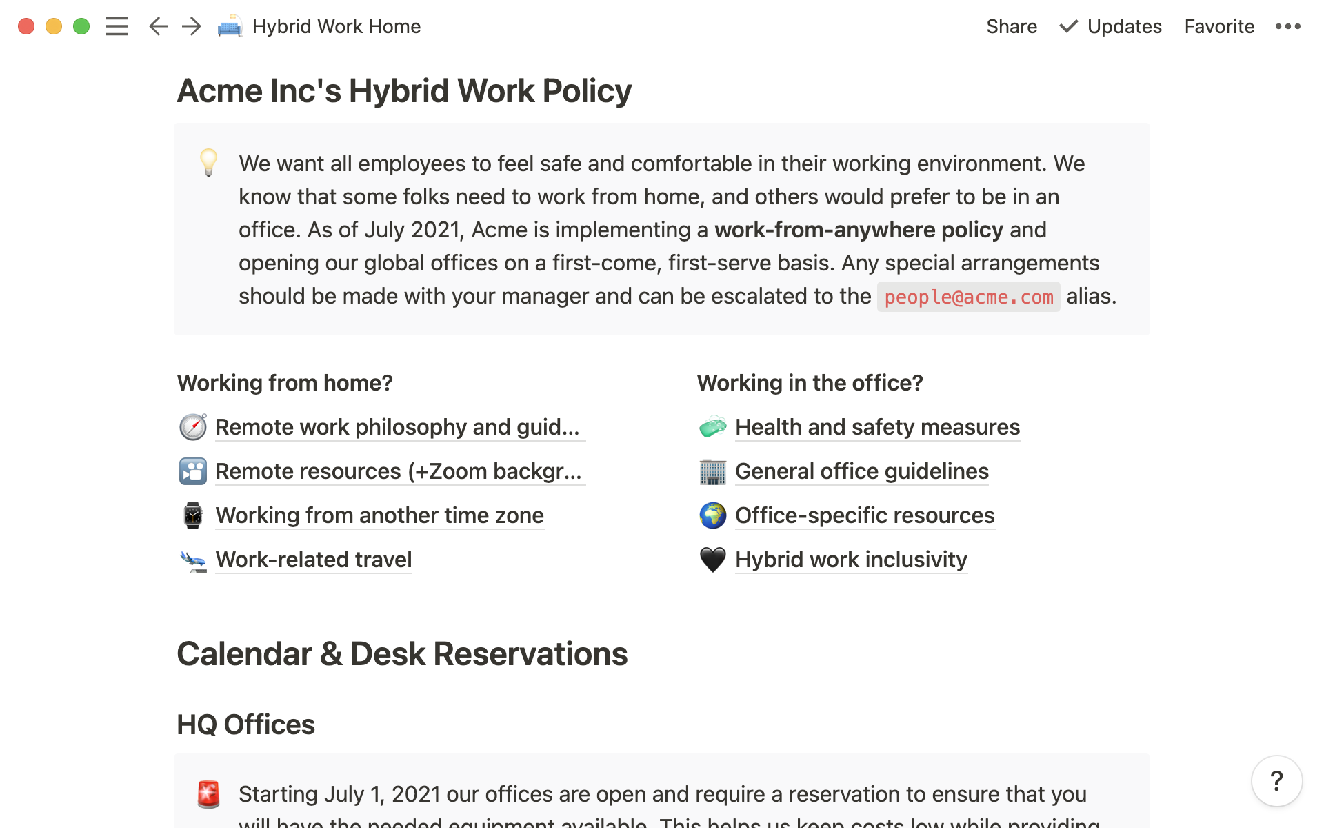Hybrid work hub - hero 