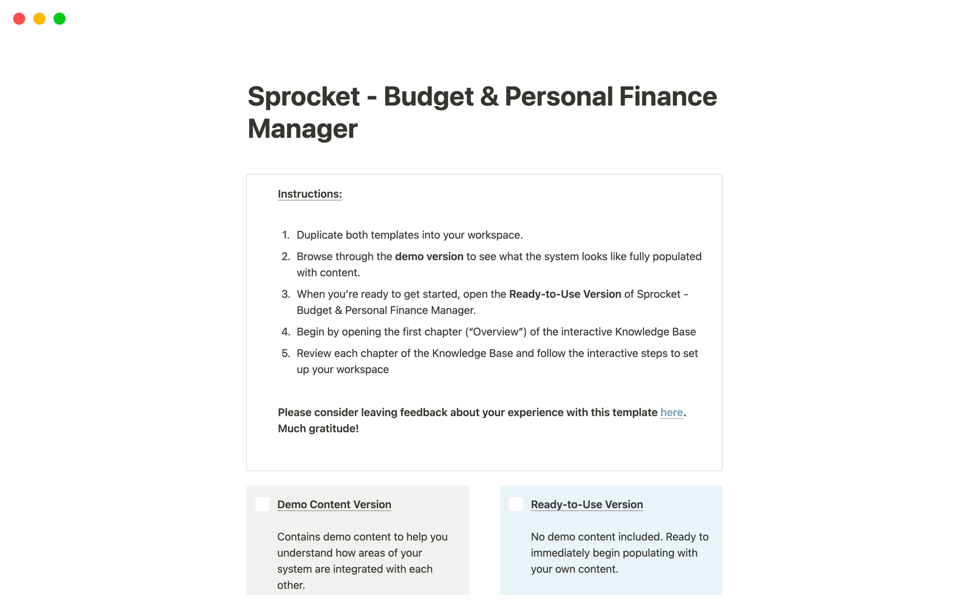 Jamie Butler Notion Template Creator