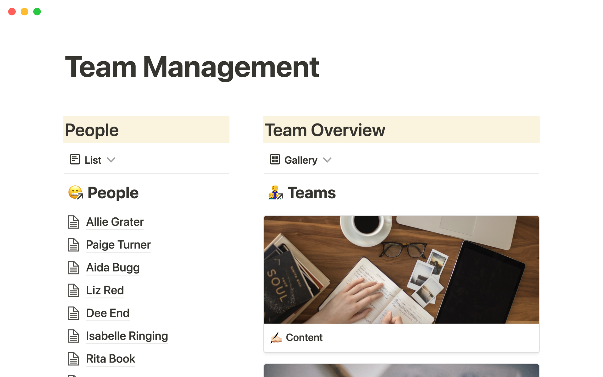 The one-stop solution for company, team, and individual OKR management.
