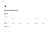 Best Social Media Planner Templates From Notion