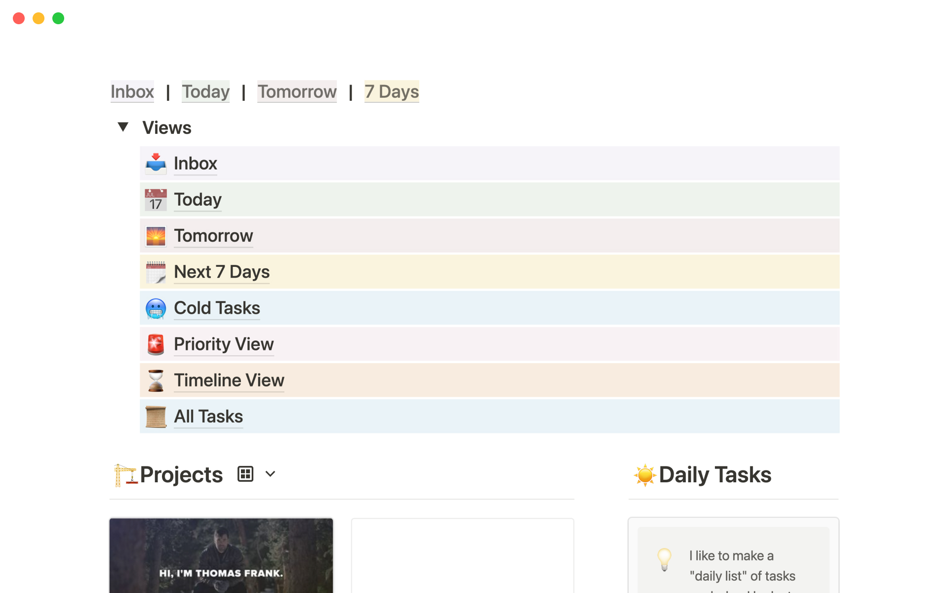 A complete task and project manager for Notion.