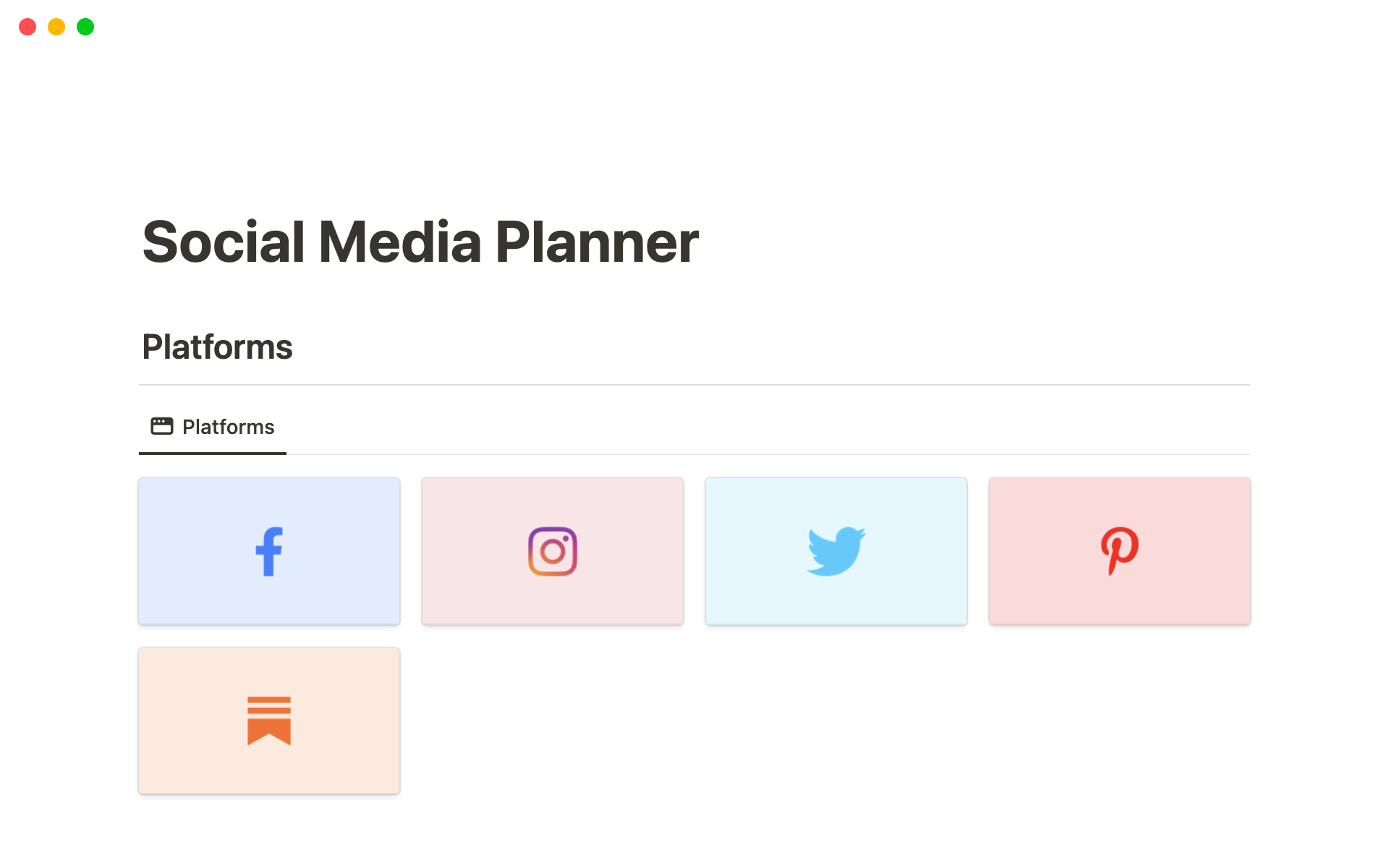 Organize all your social media content in a single workspace - efficiently manage posts, create content schedules, and much more