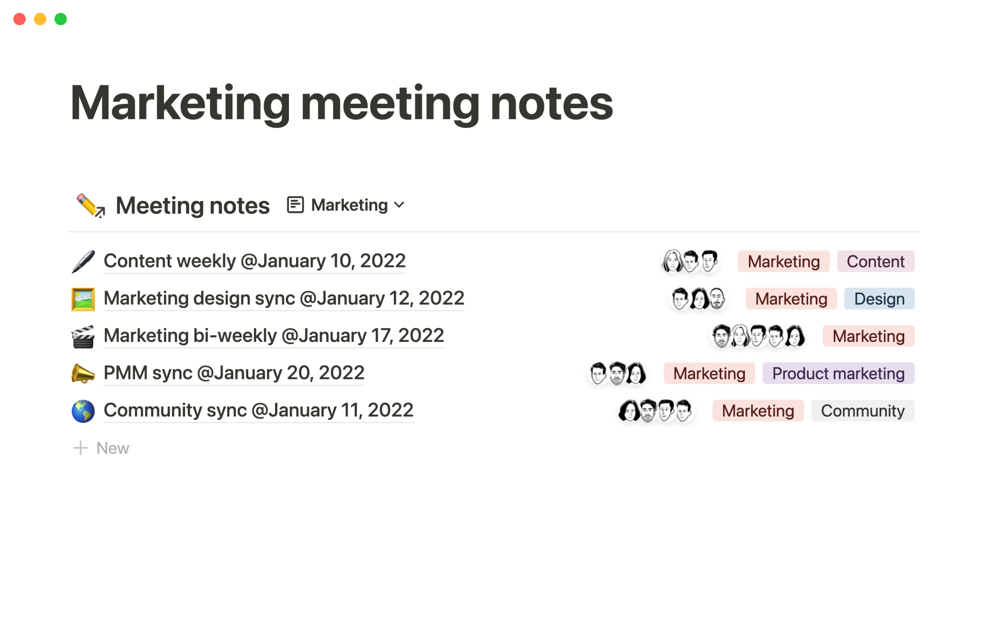 Build transparency among your teams and consolidate all your meeting notes into one single source of truth.