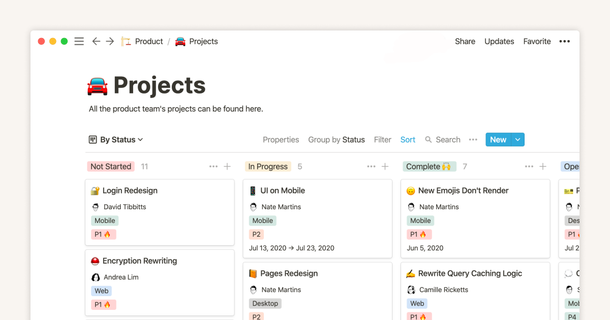 This project management system connects the dots for your product team