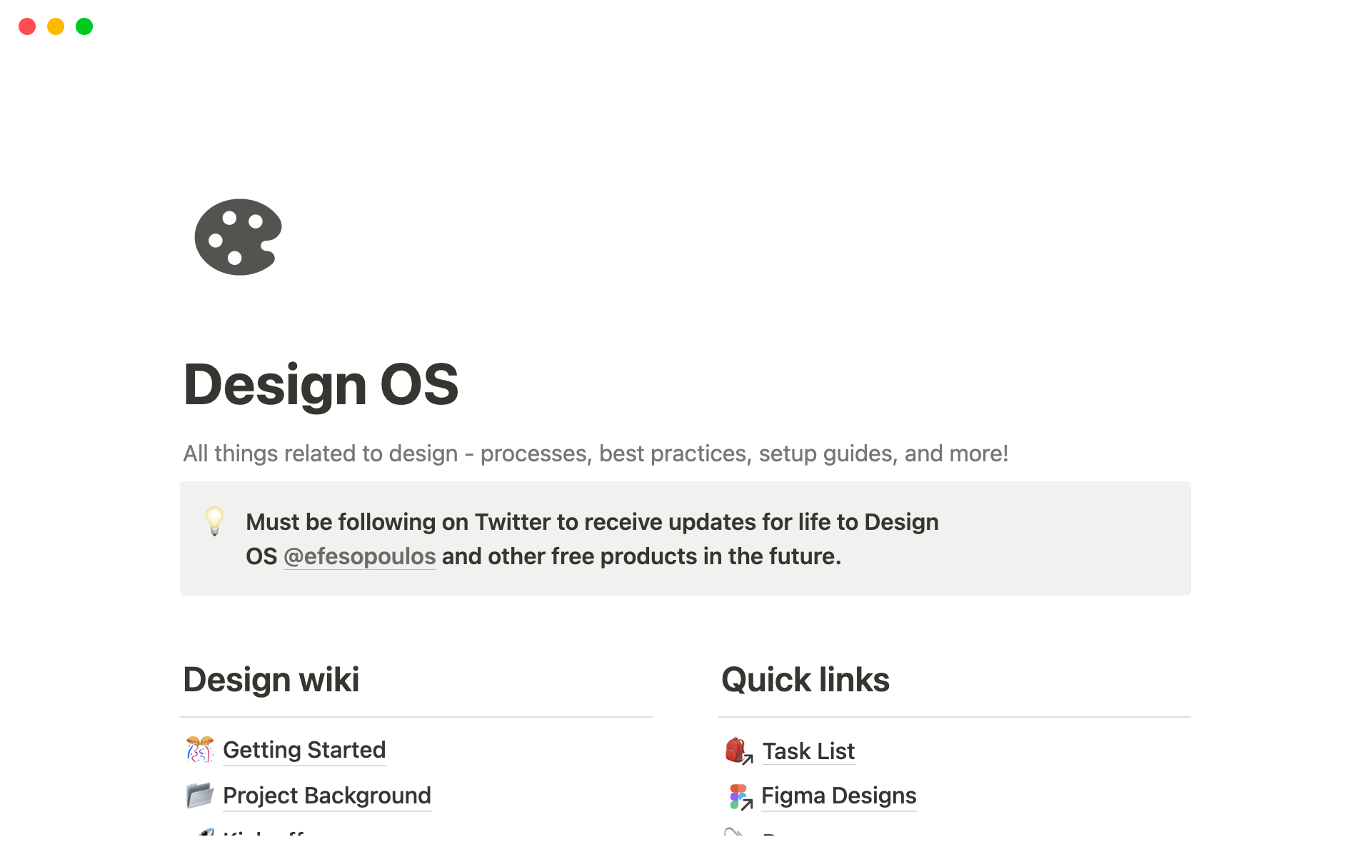 An operating system to manage design, research and insights.
