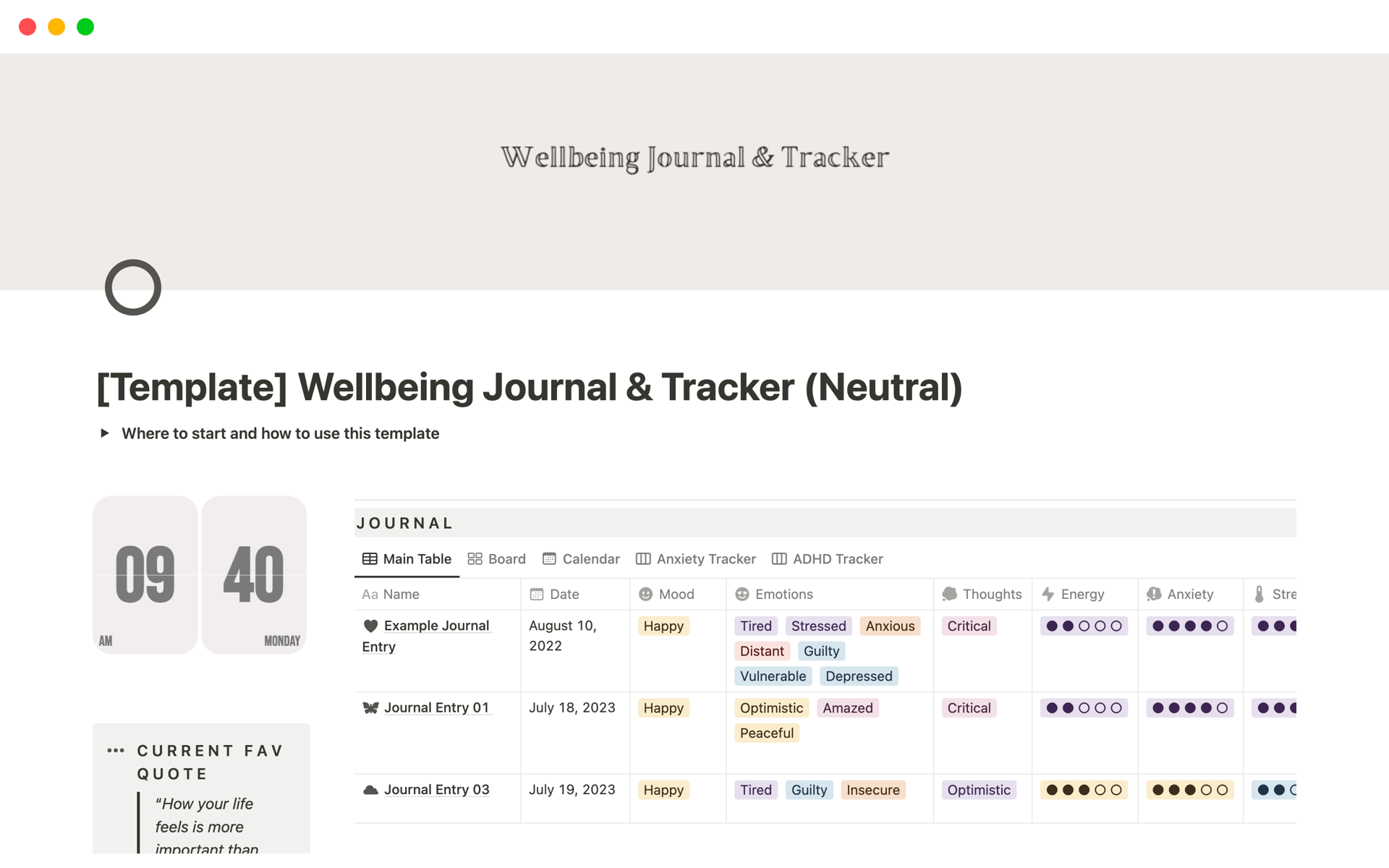 Welcome to our Notion Wellbeing Journal, a comprehensive and customizable toolkit designed to elevate your wellbeing journey and assist you in embracing mindfulness and self-awareness. 