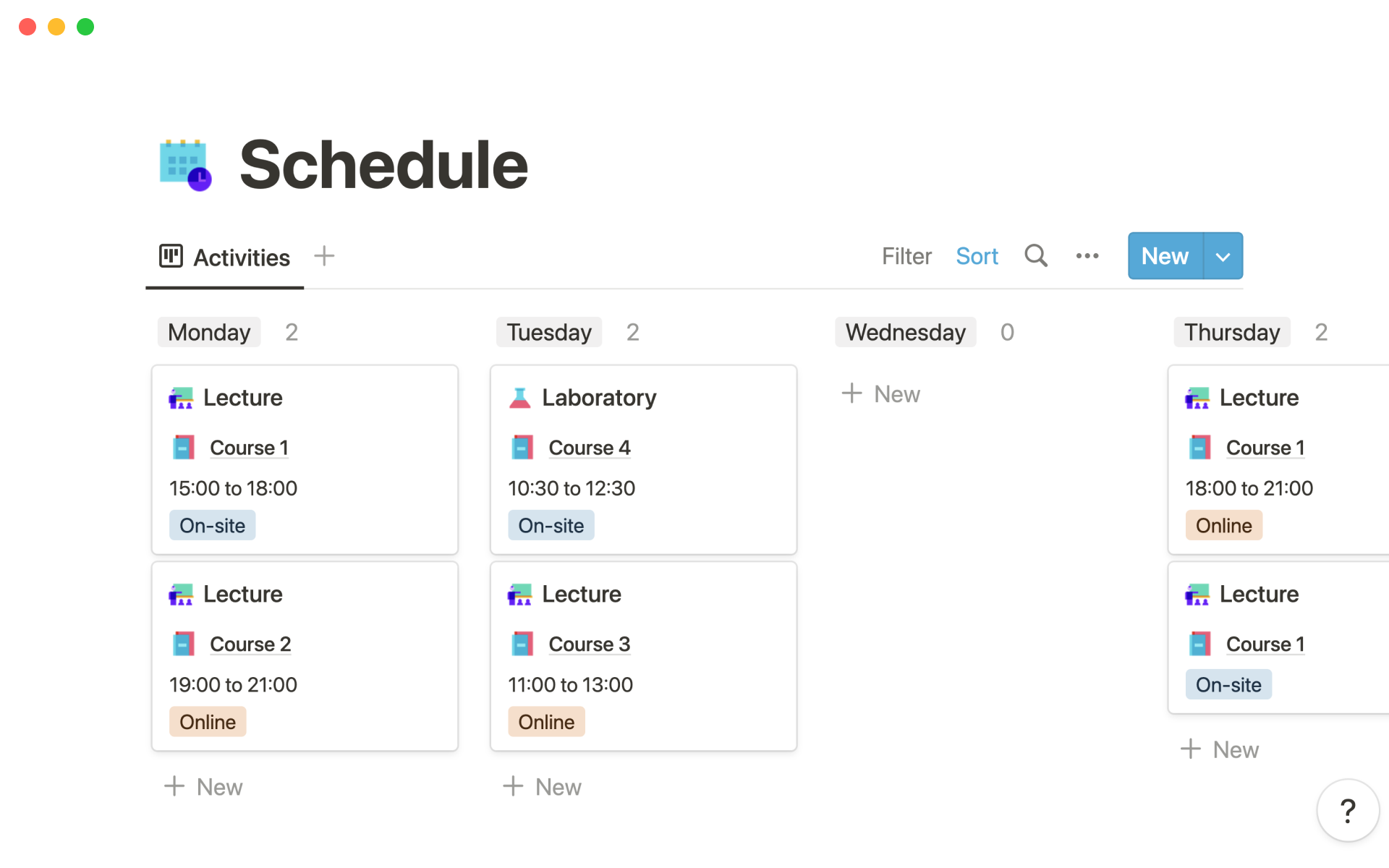 A solution to organize your duties, study better and track your learning habits as a student.