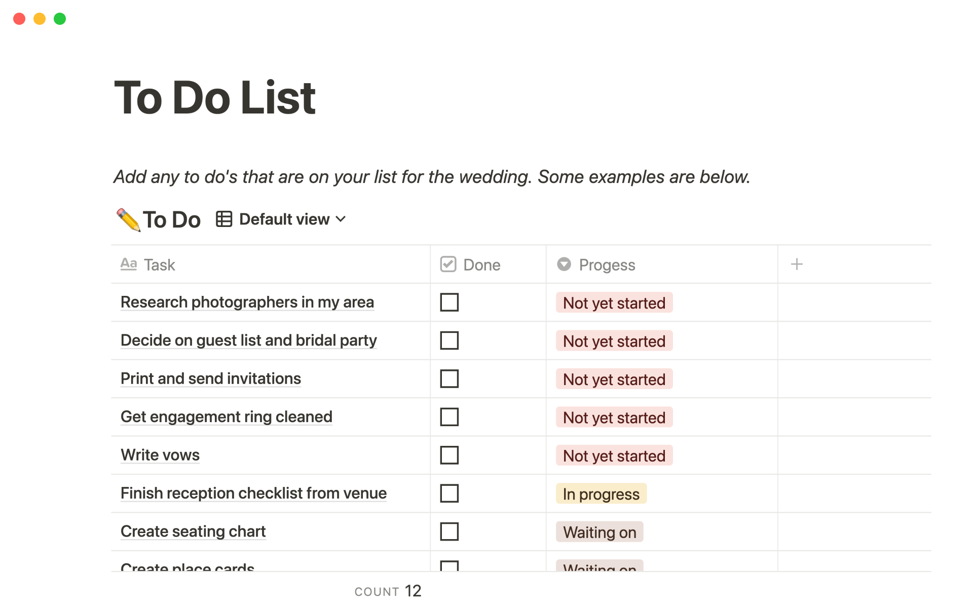 Plan your entire wedding in one place.