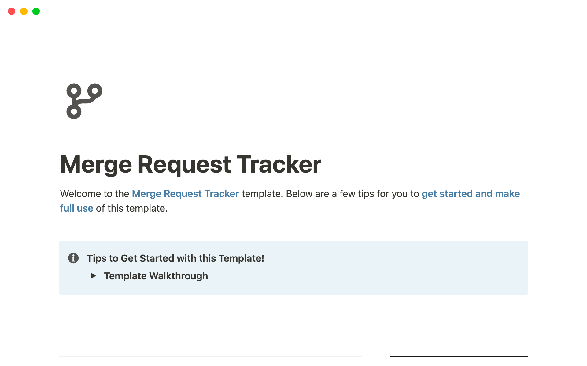 Track and Manage all your Team's Merge Requests in a single place.