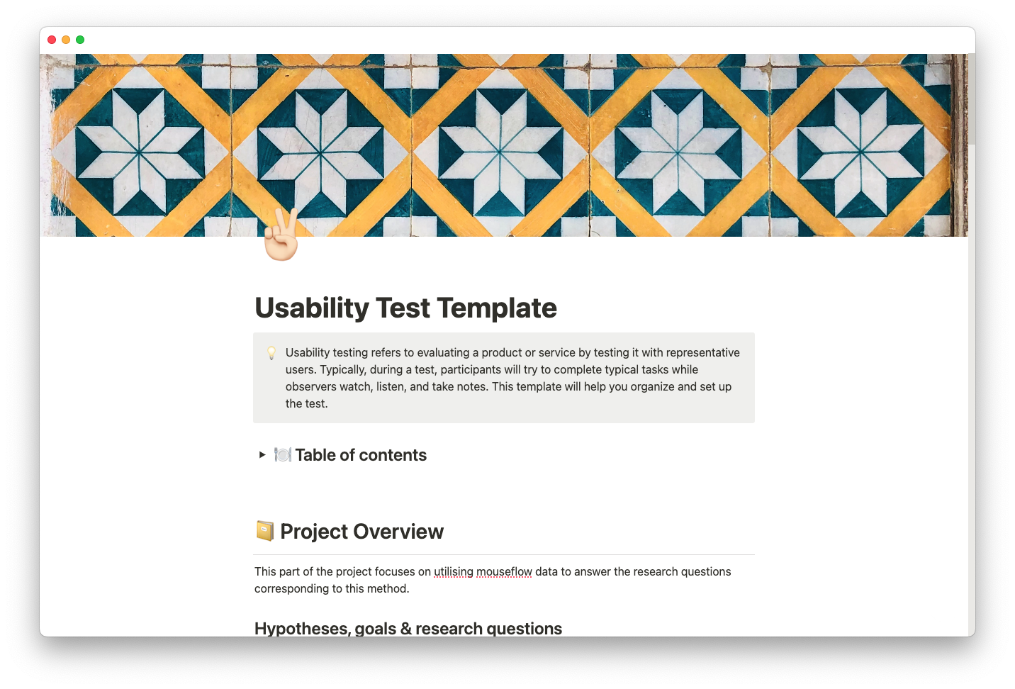usability test template thumbnail