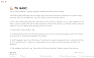 75 HARD Notion Template