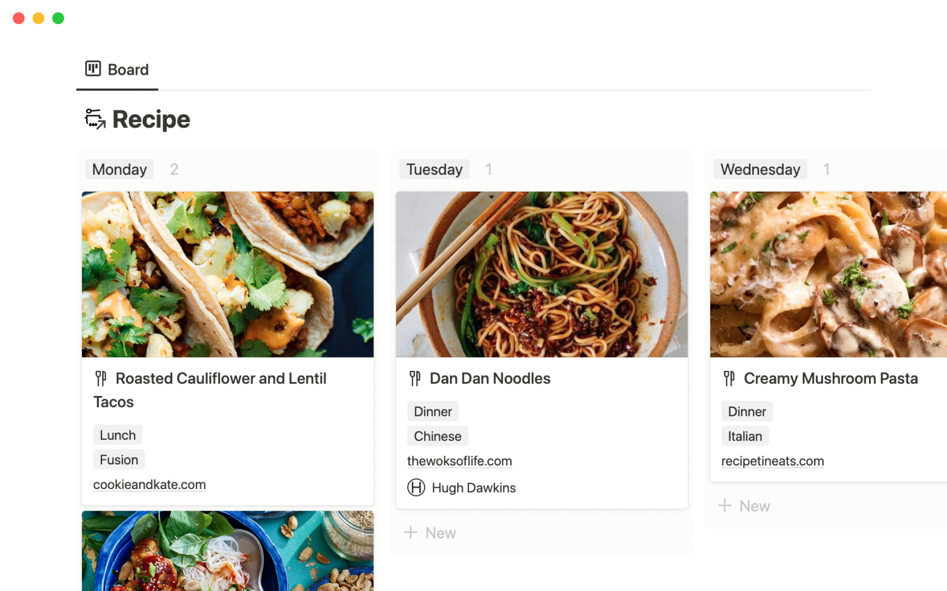 Plan meals, automate your shopping list, and track your ingredients.