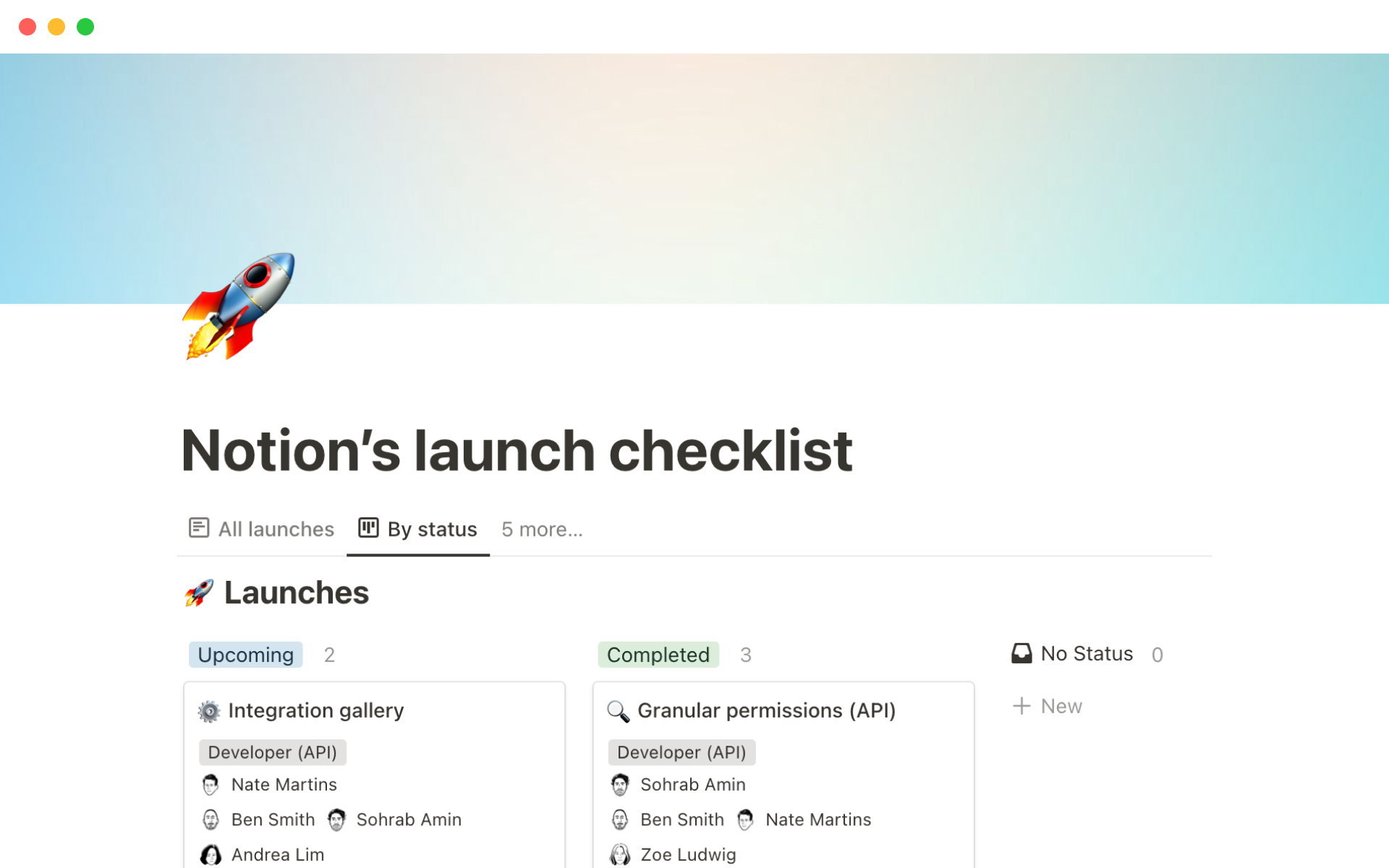 Centralize your workflow with connected checklists
