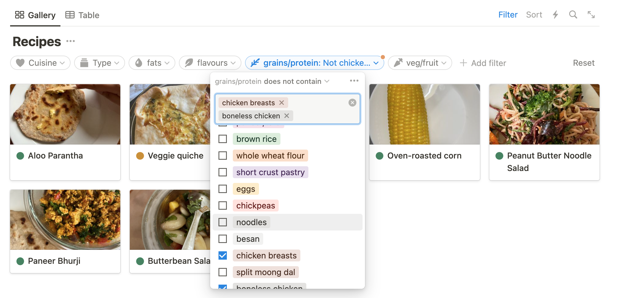 My Recipe Book Notion Template