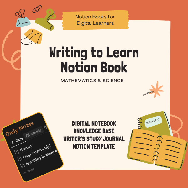 Experience the clarity of thought that comes from organized learning. Streamline your study sessions and cultivate a deeper understanding of the subjects that matter most by 'Learning to write and writing to Learn.'
