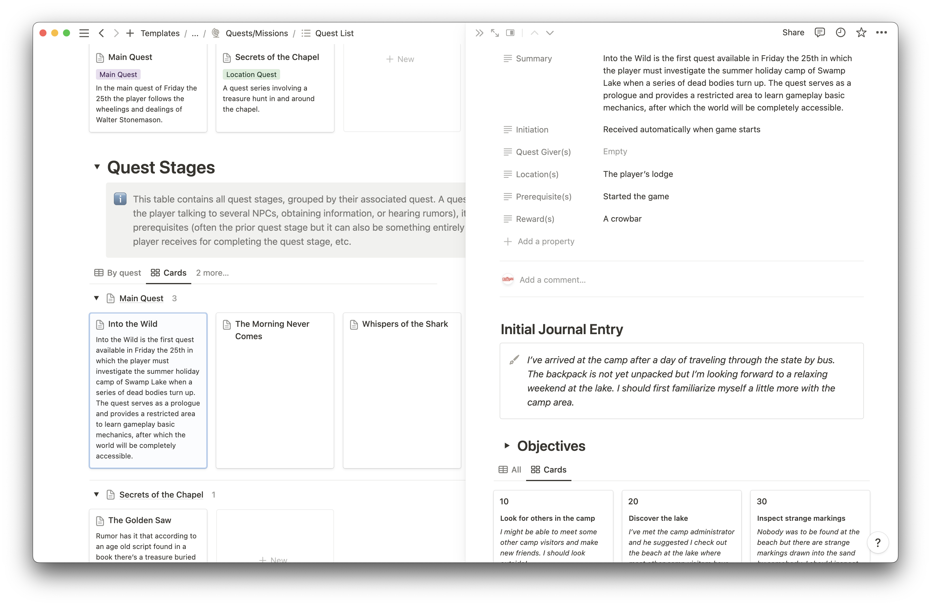 GDD - Game Development Plan Template | Notion Marketplace